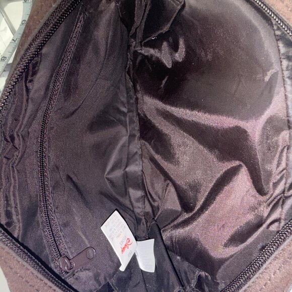 Y2K Disney Winnie the Pooh Eeyore Embroidered Velour Makeup Bag - Picture 9 of 15